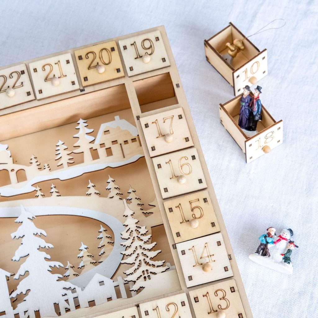 wat stop je in een adventskalender?