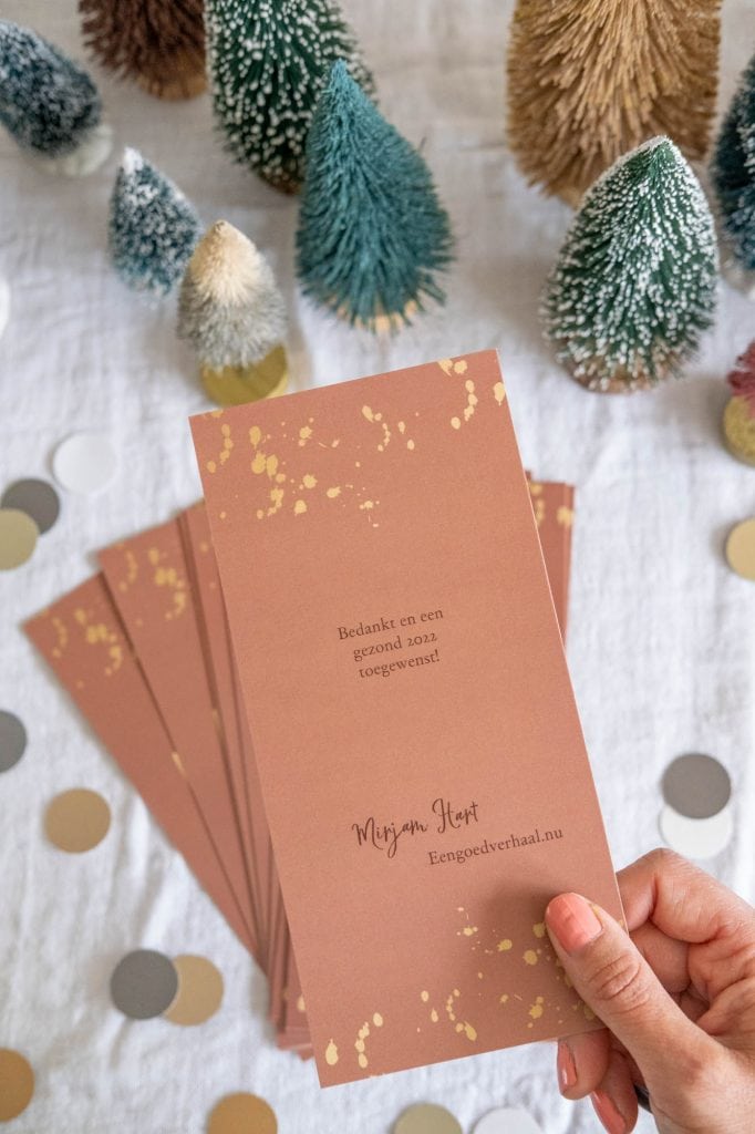 zakelijke kerstkaart met logo