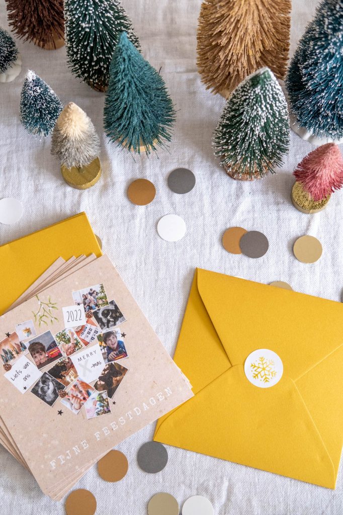 gouden envelop met sluitzegel