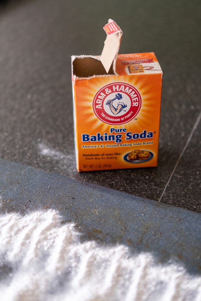 bakplaat schoon krijgen