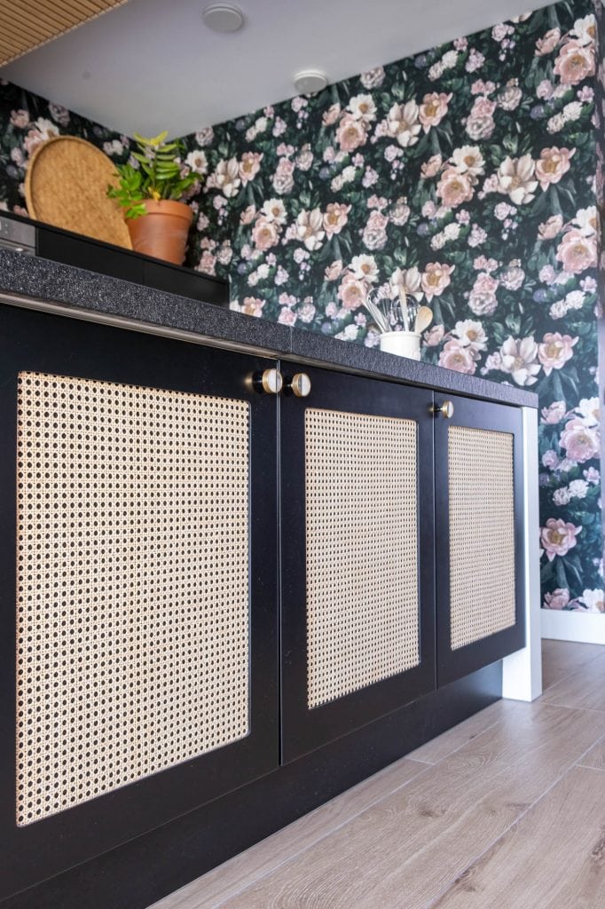 keukenkastjes met webbing