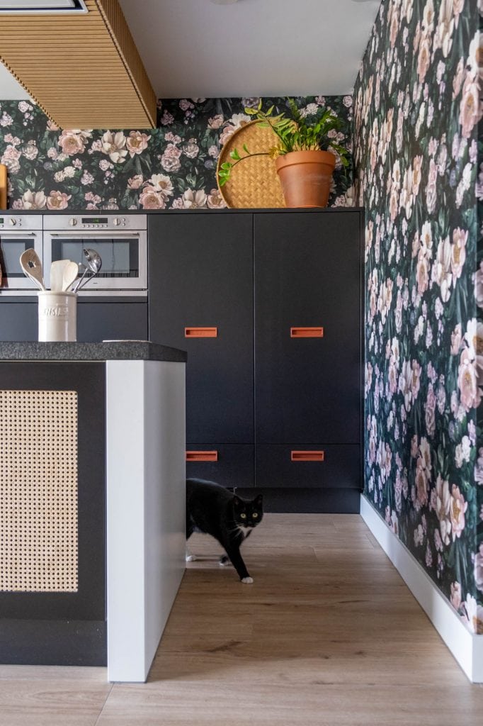 keukenkastjes zelf zwart verven zonder grondverf