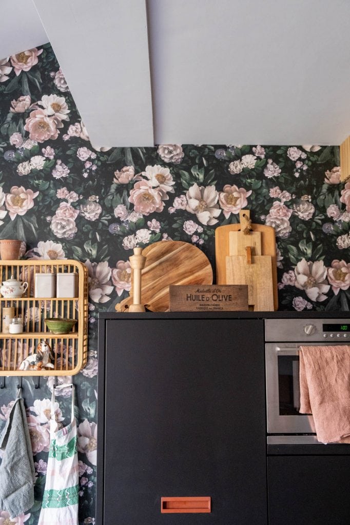 zelf zwarte keuken verven