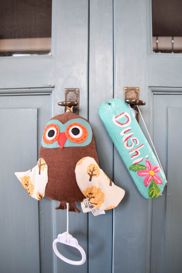 vakantie souvenir in de kinderkamer