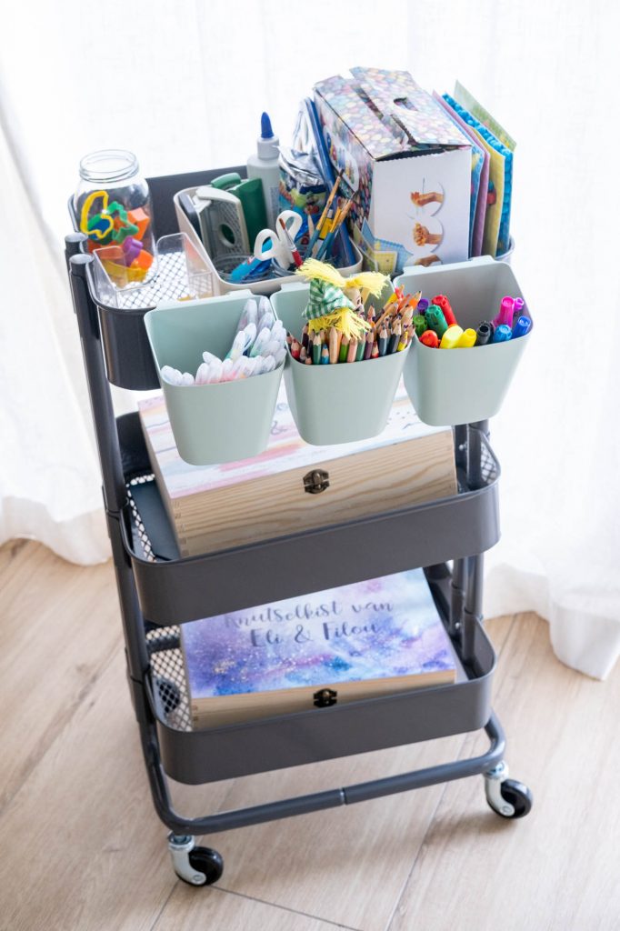knutselspullen opruimen ikea hack