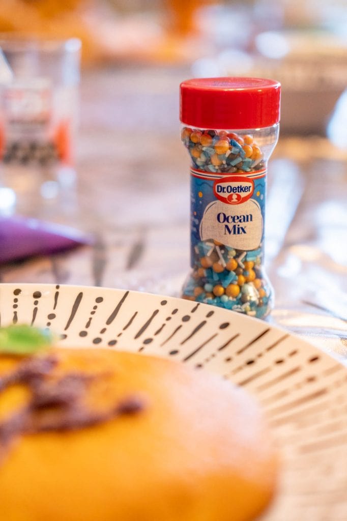 ocean mix cupcake versiering