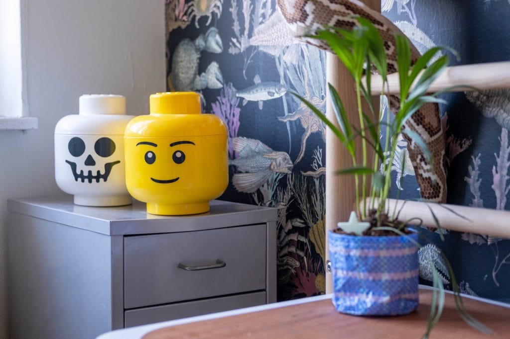 bureautje kaos aan klimrek