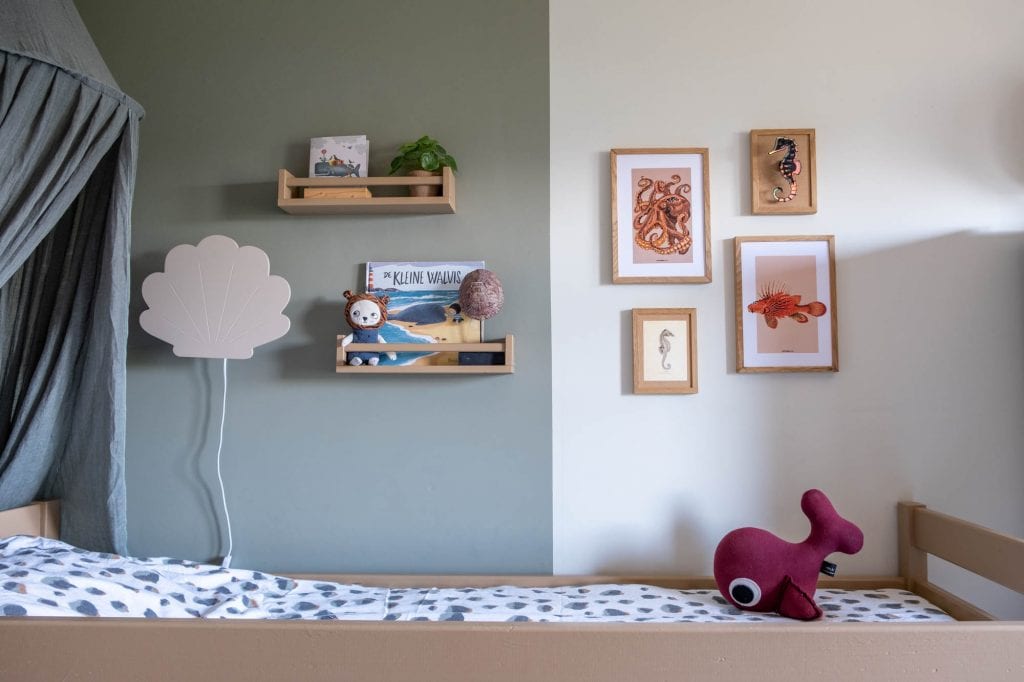 kinderkamerdecoratie posters octopus