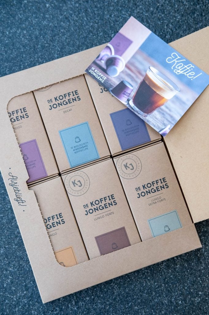 De koffiejongens bestelling