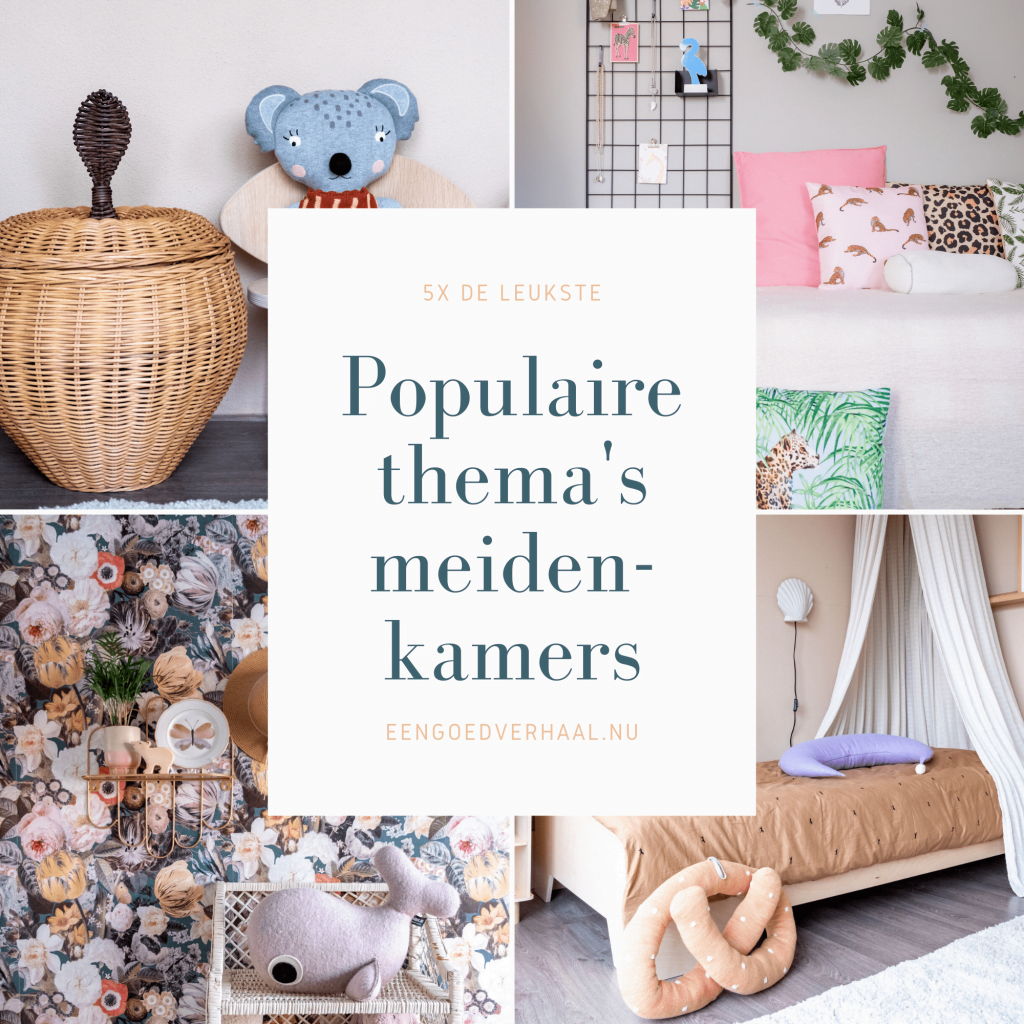 thema's voor hippe meidenkamers