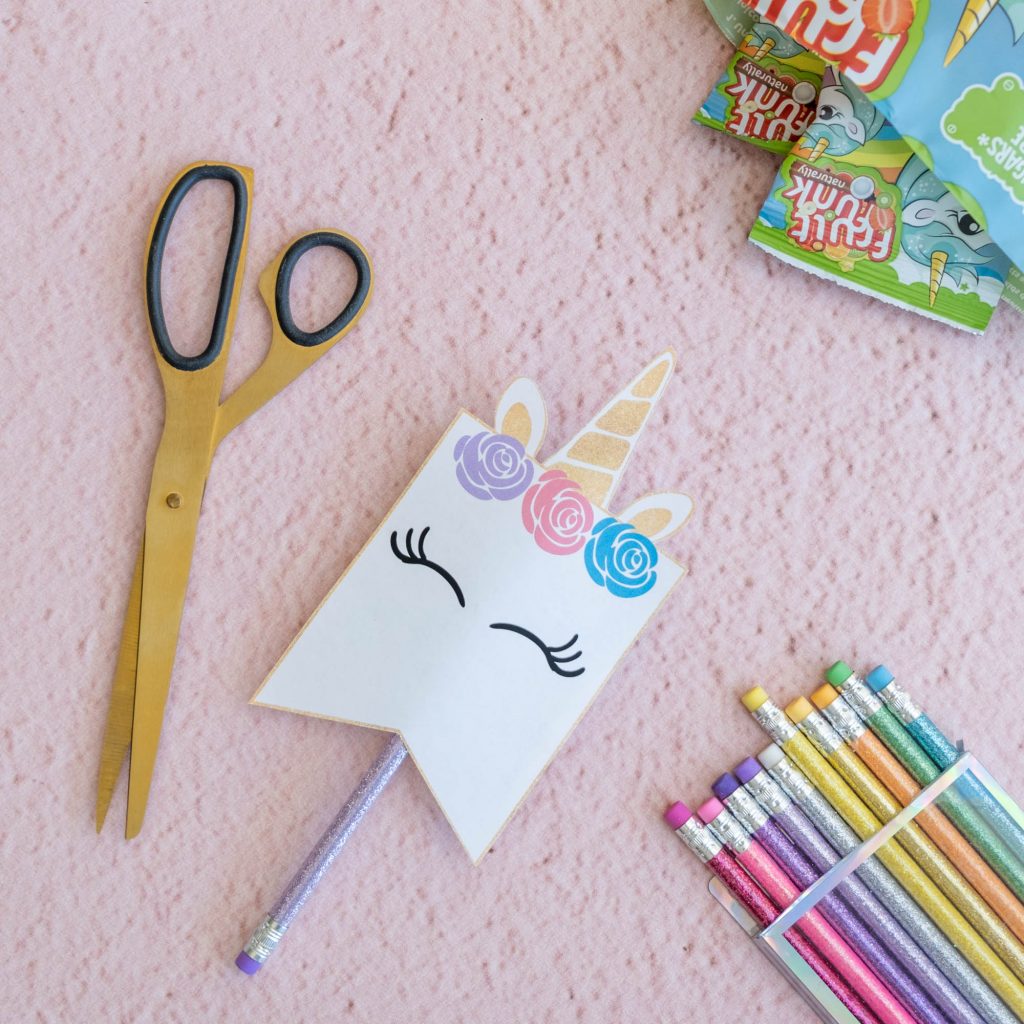 vegan unicorn traktaties met printables