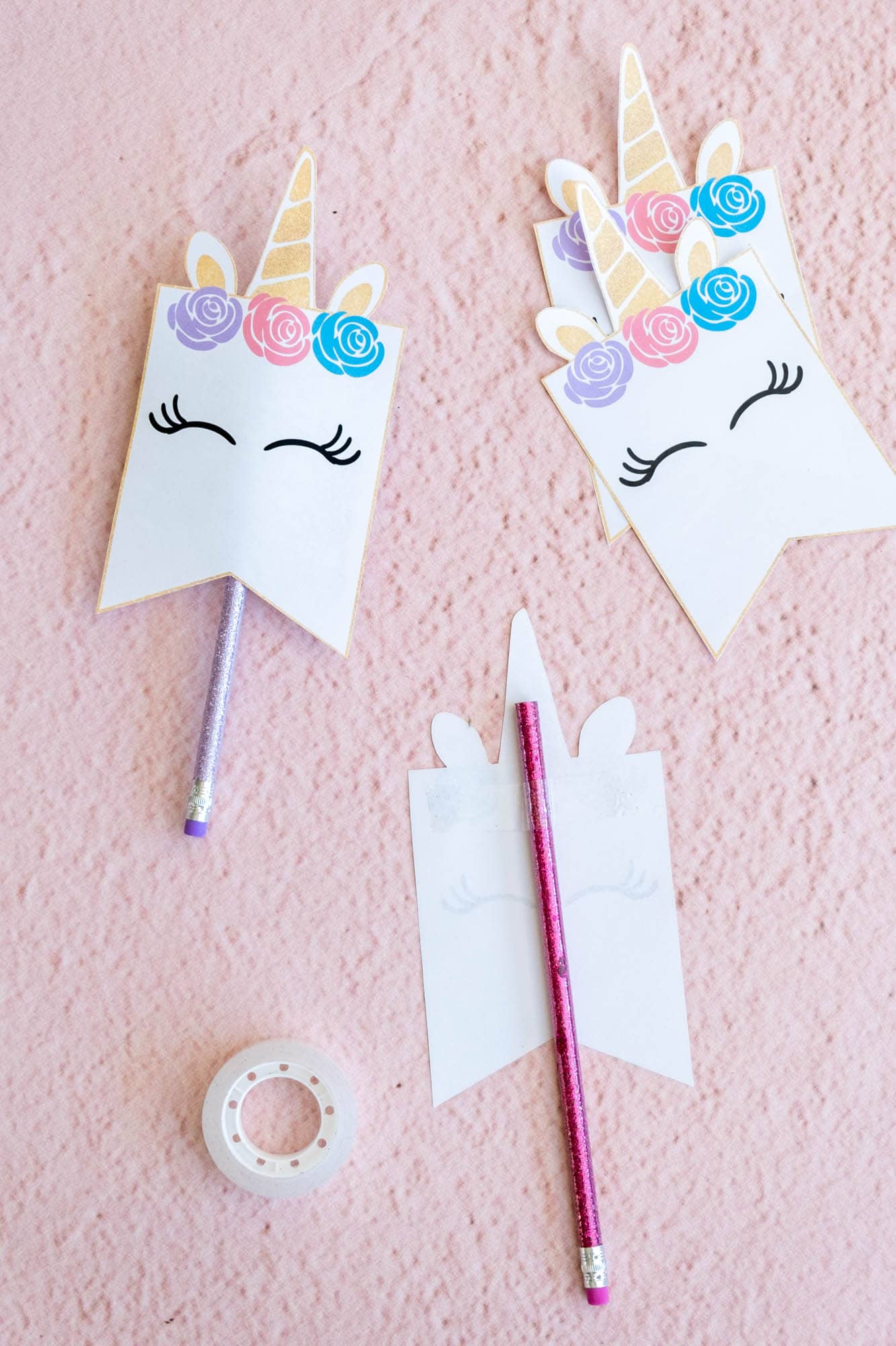 vegan unicorn traktaties met printable