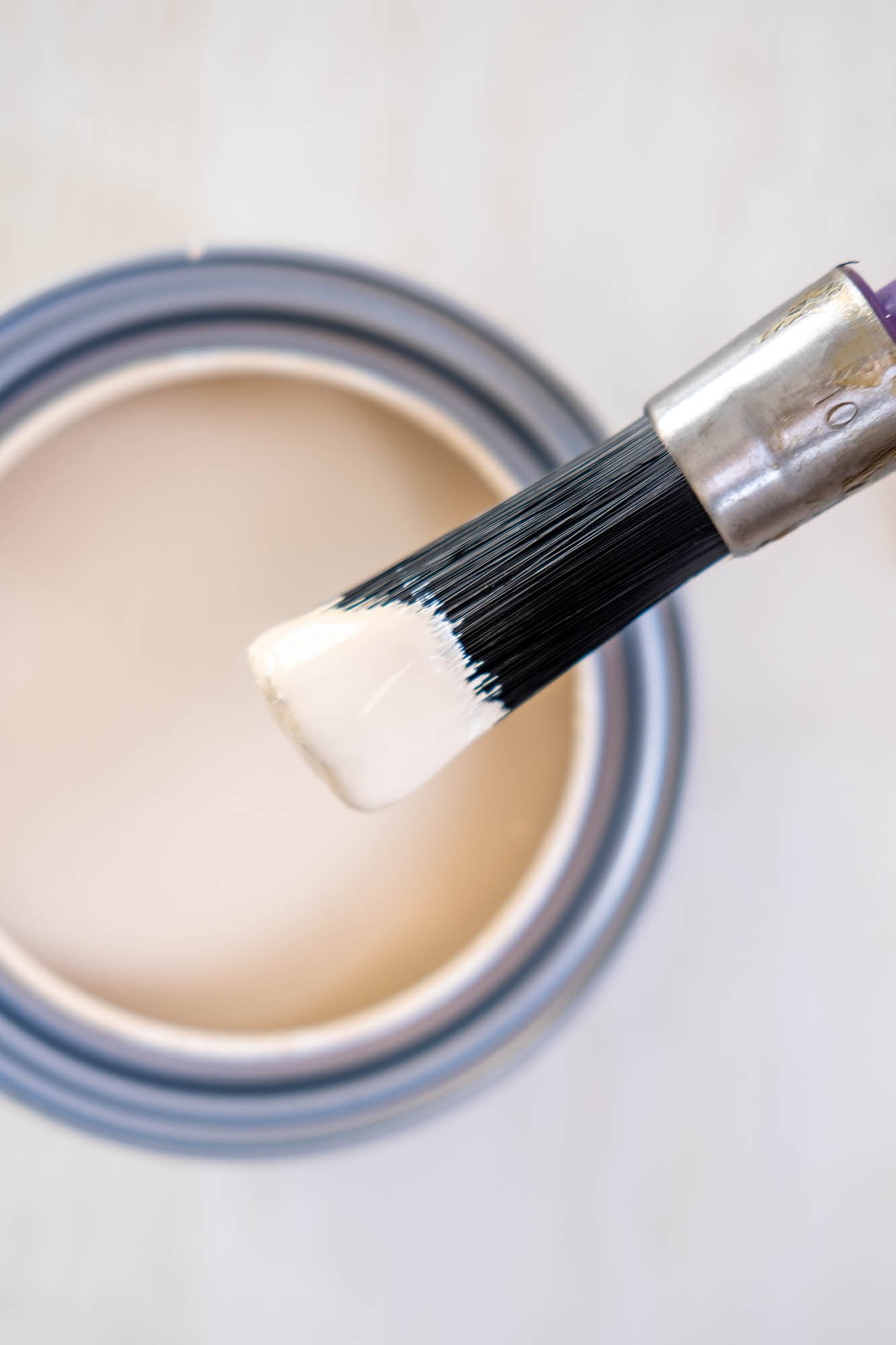 café latte strak op de muur