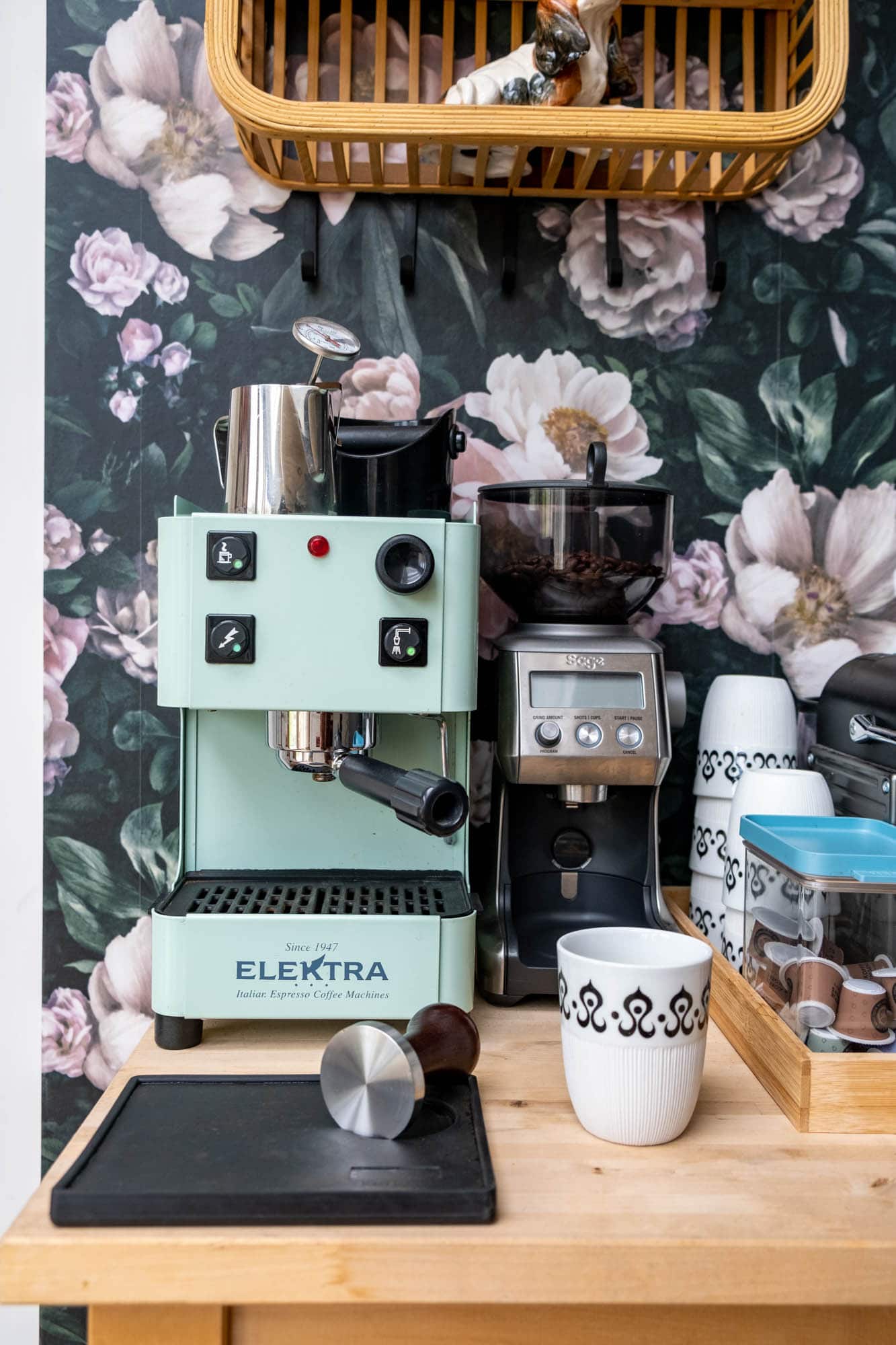 koffiehoekje in de keuken maken