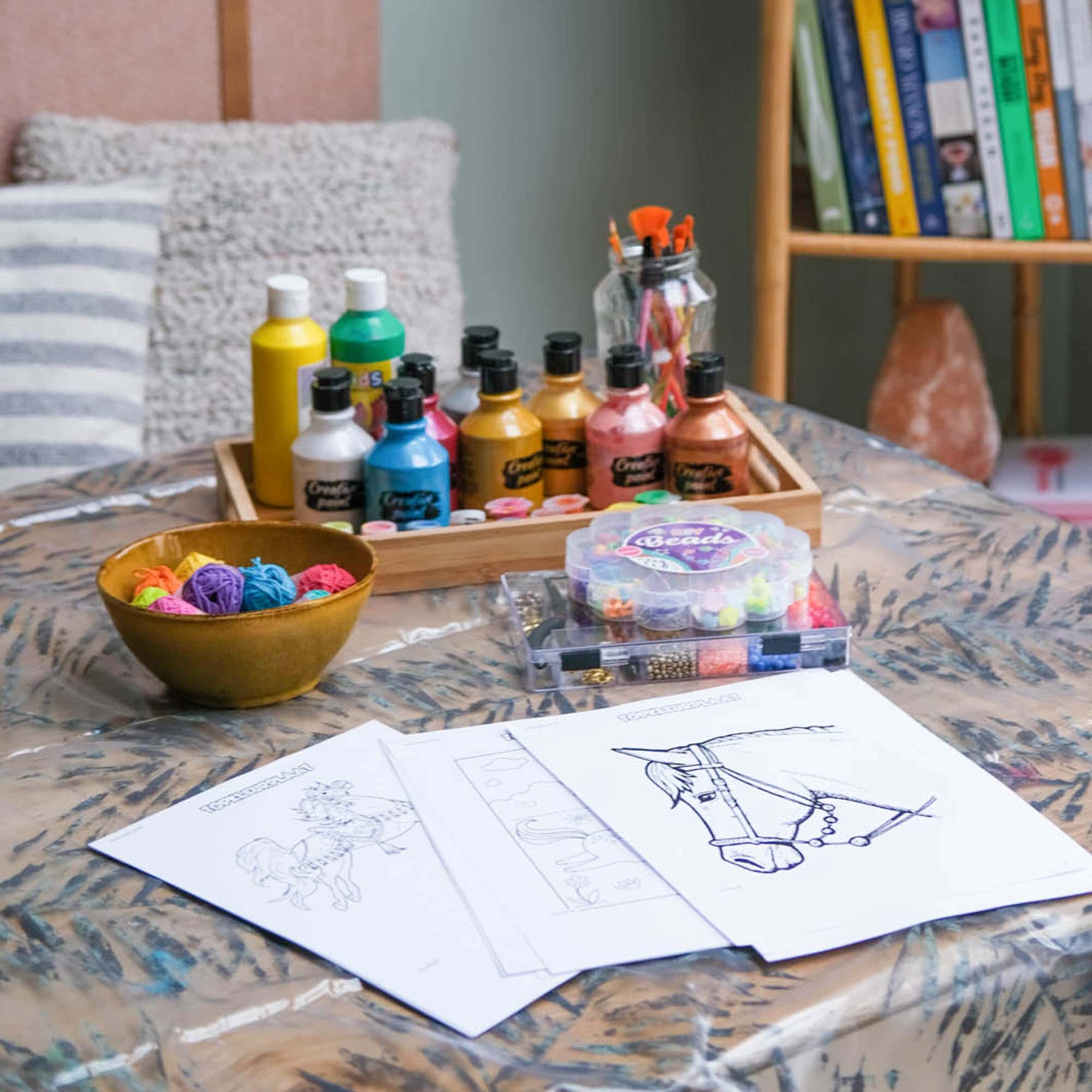 kinderfeestje met paardenthema