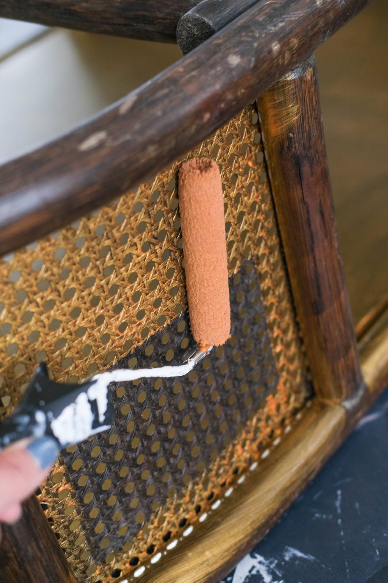 meubel schilderen met goudverf