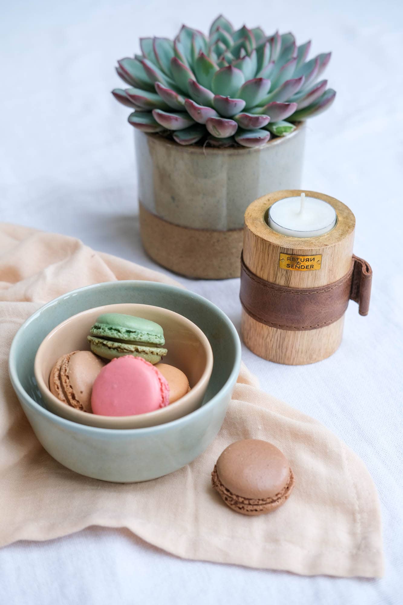 waxinelichthouder Return to Sender