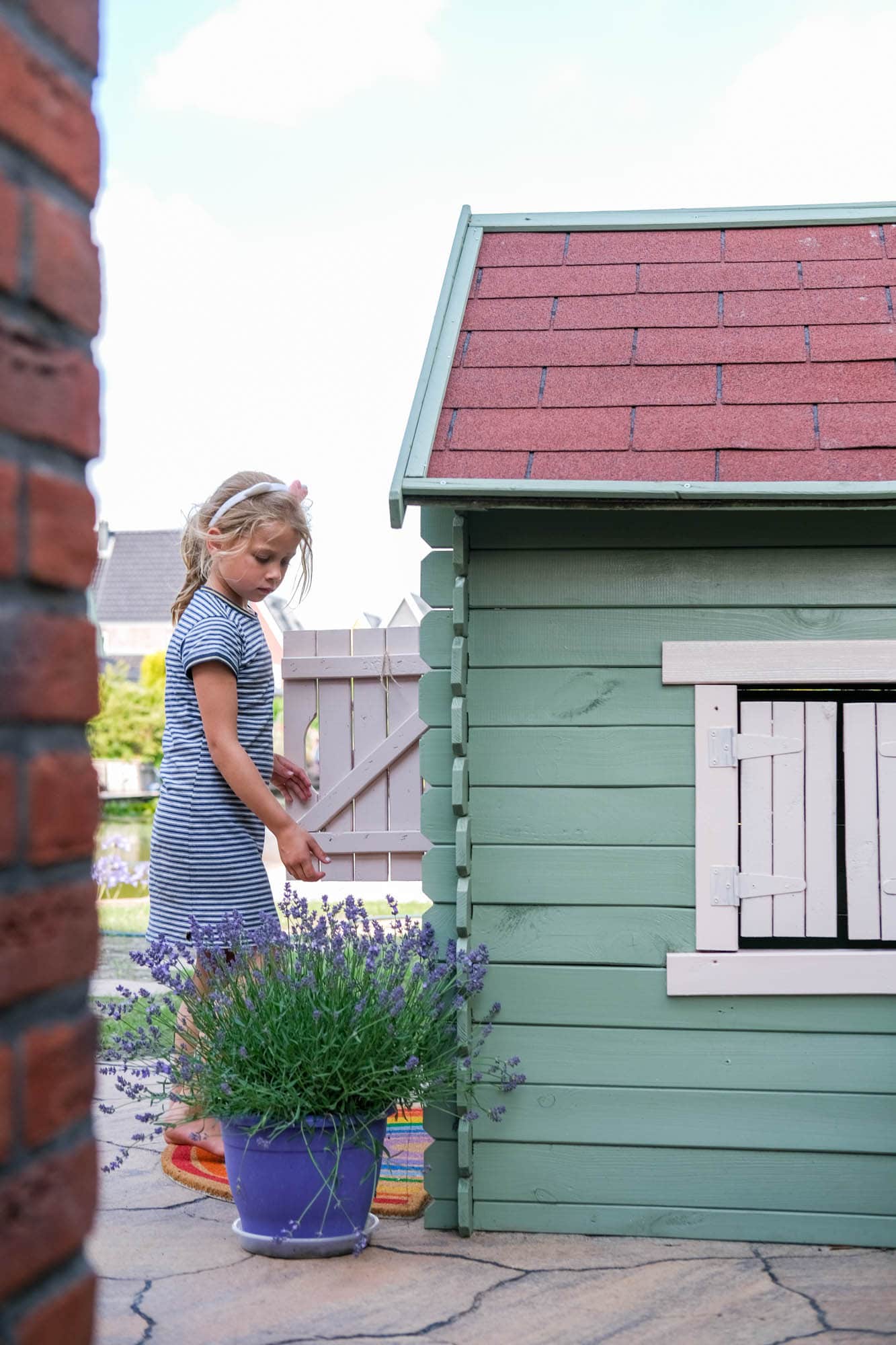 speelhuisje tuin kinderen