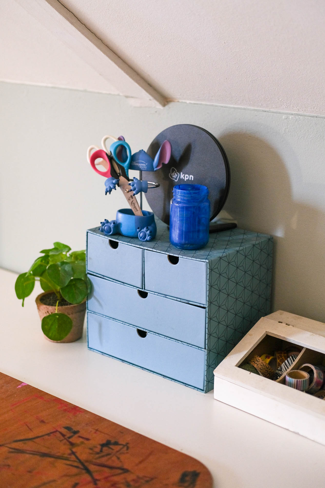 creatieve plek kinderen in huis