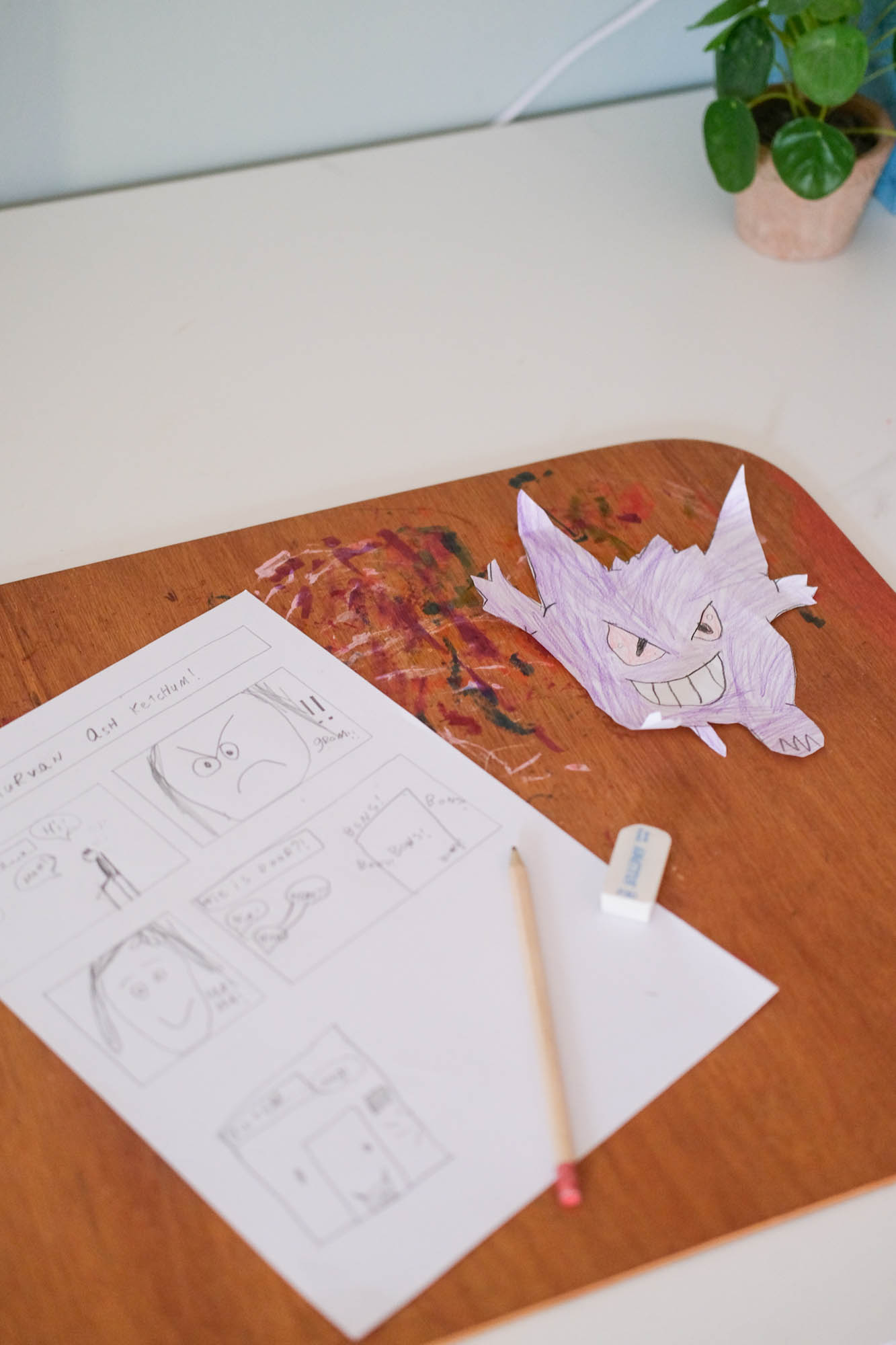 tekenhoek voor kinderen maken