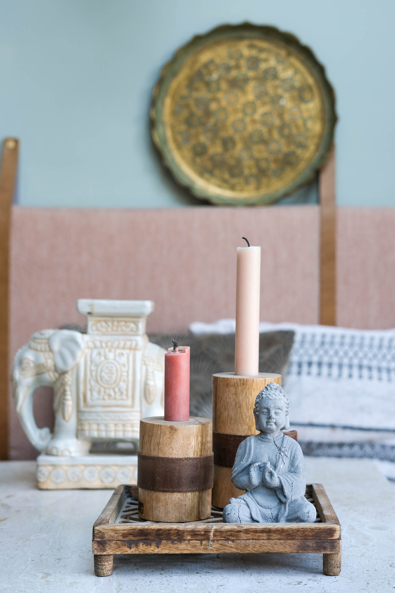 boho dienblad inrichten