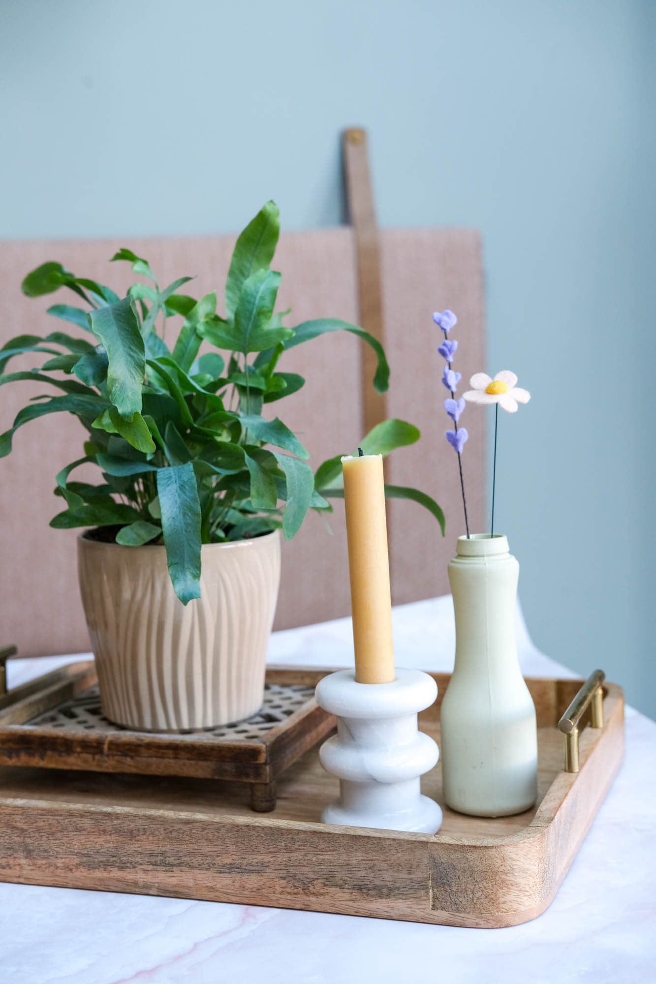 moderne stijling dienbladen