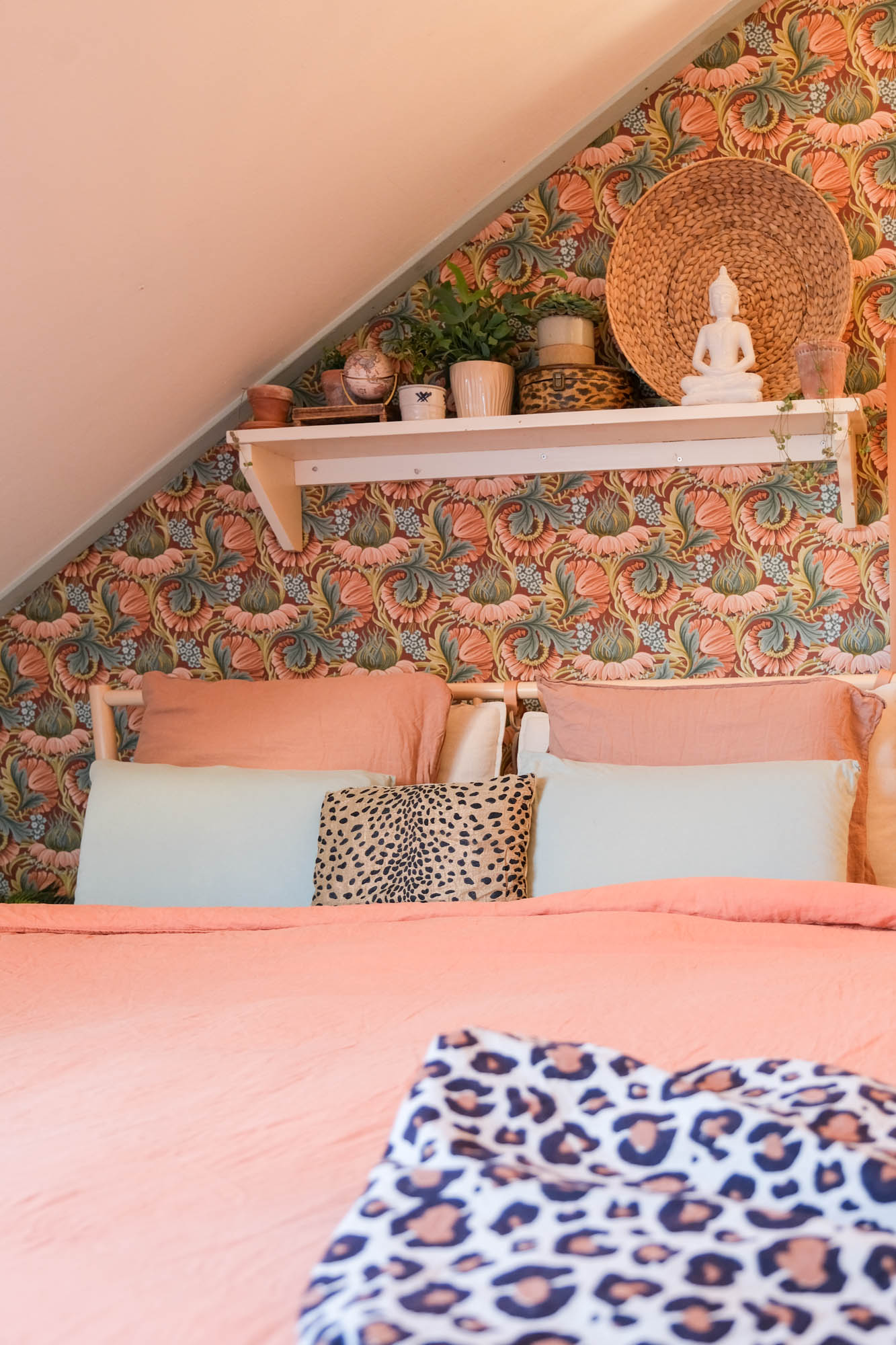 eclectische slaapkamer