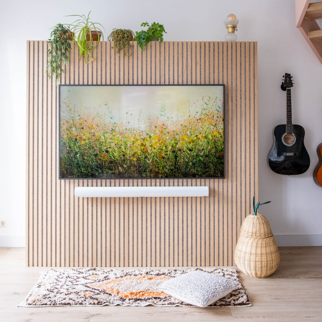 geluidspanelen in huis