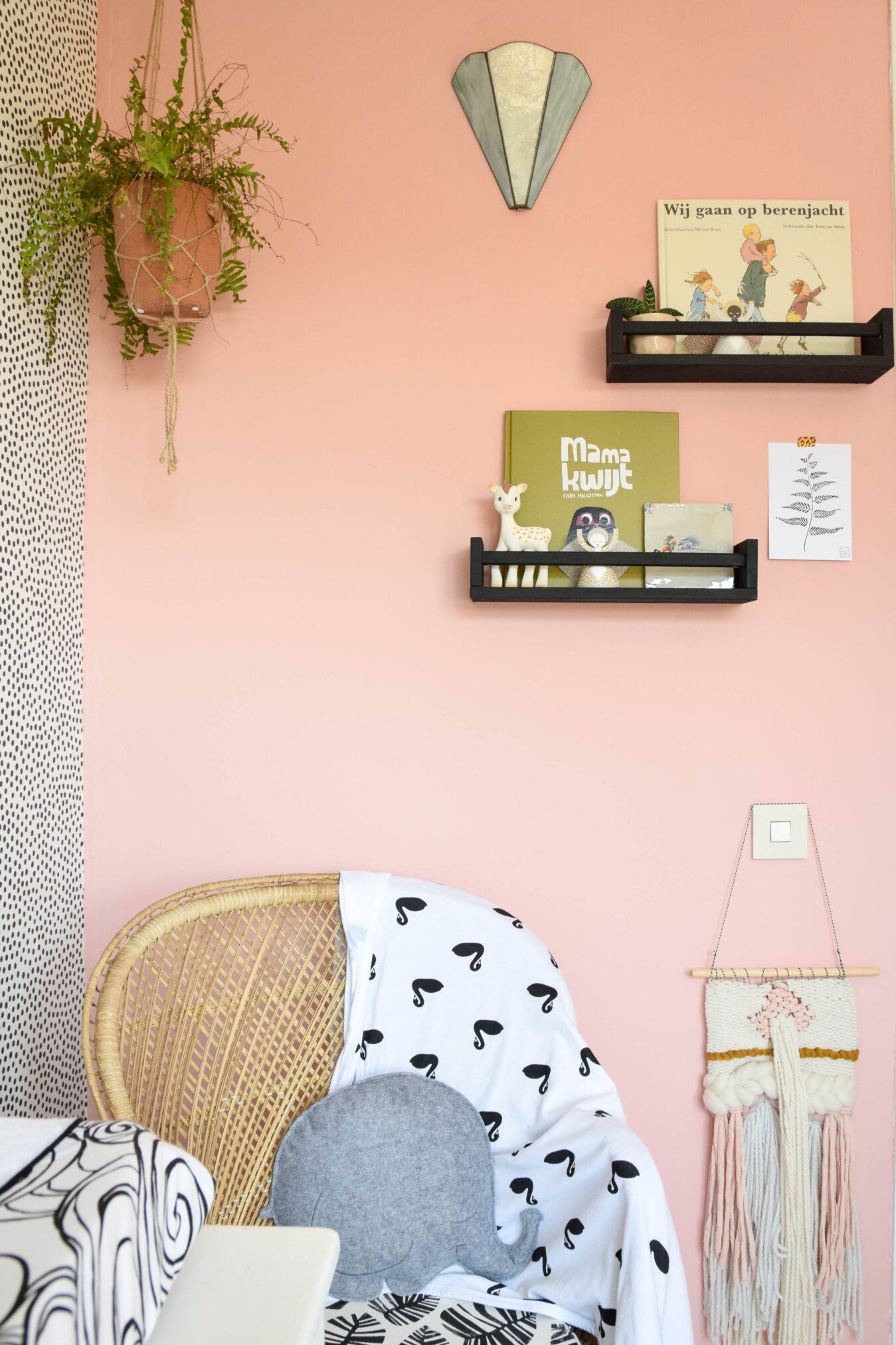 vintage in de babykamer