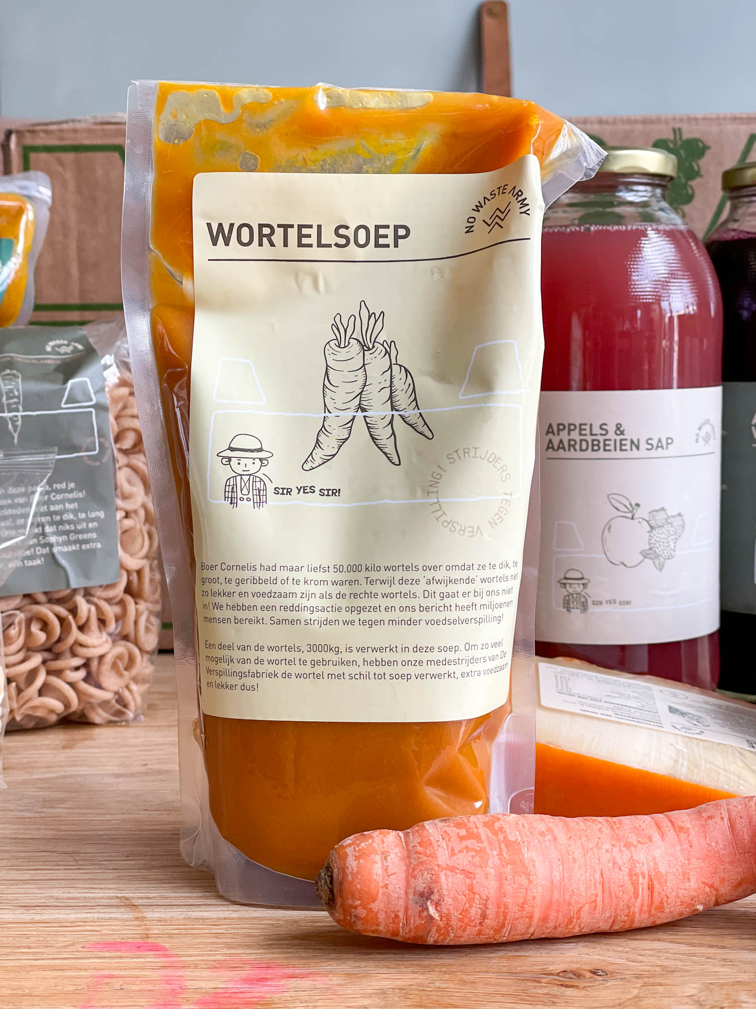 no waste army boodschappenbox