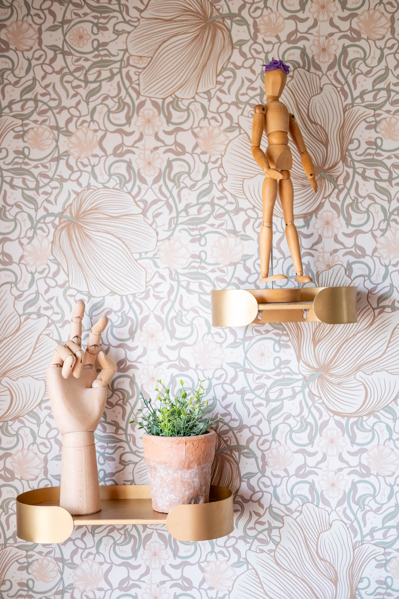 Voorbeeld karwei behang Vayen