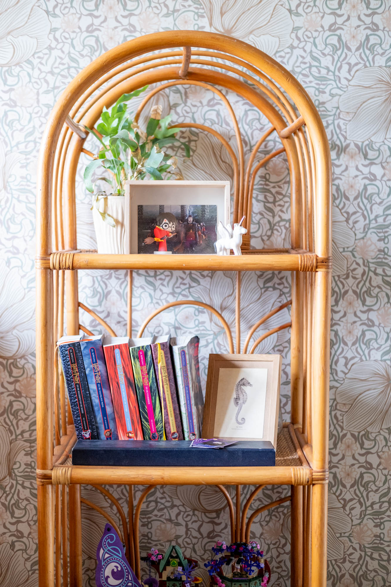 rotan boogkast kinderkamer