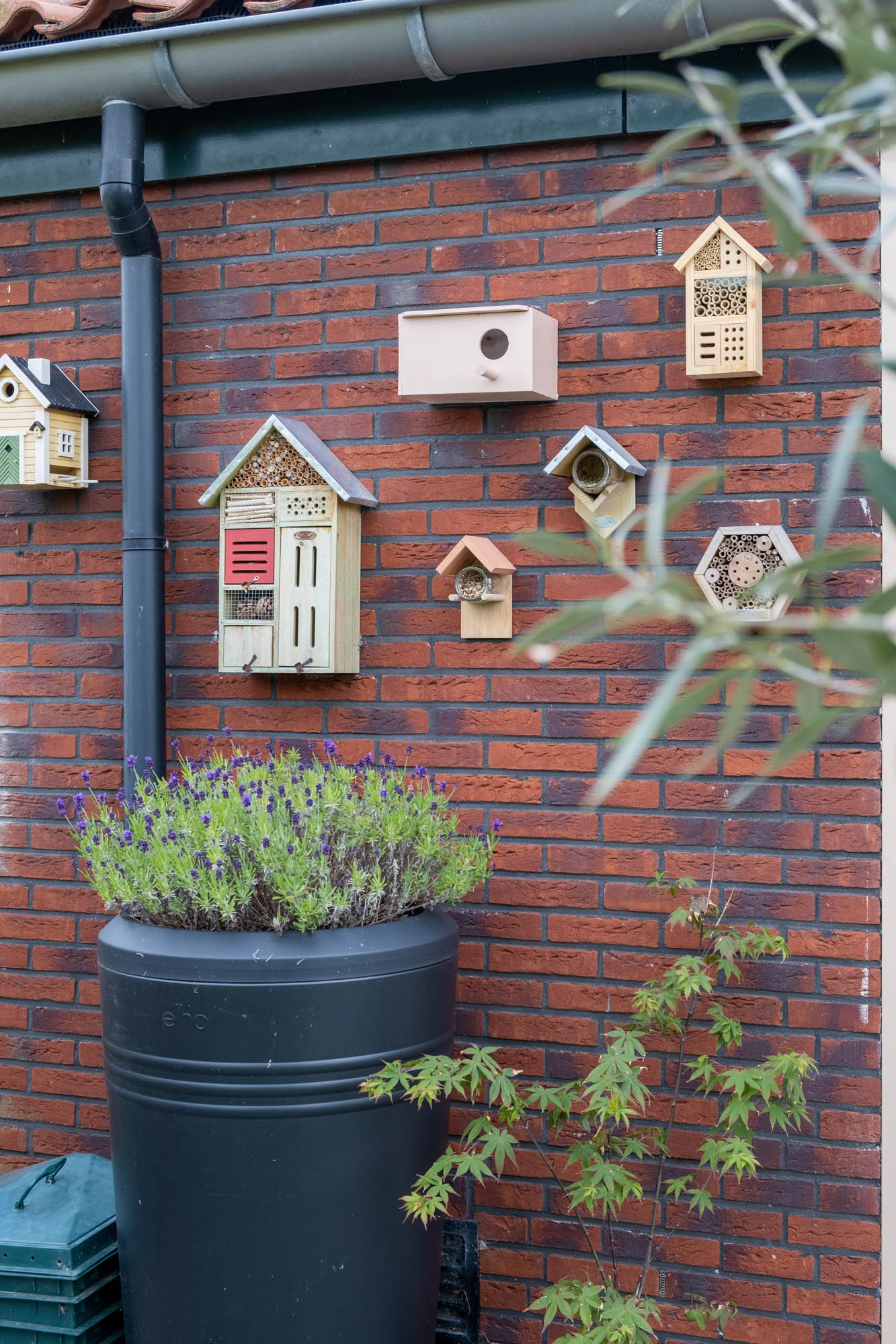 insectenhotels ophangen