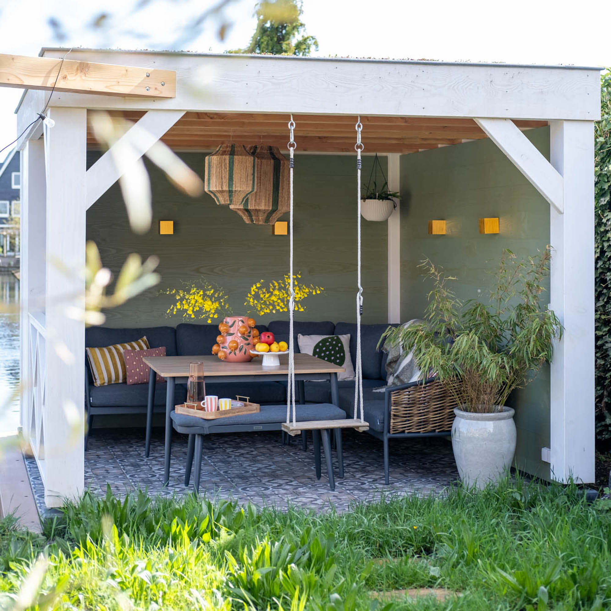 glazen schuifwand plaatsen overkapping